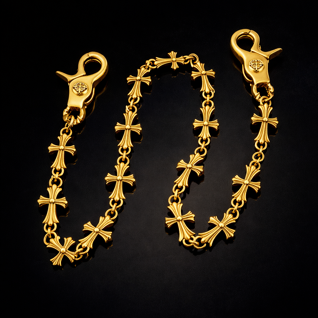 A&G【受注】18k CROSS30 WALLET CHAIN