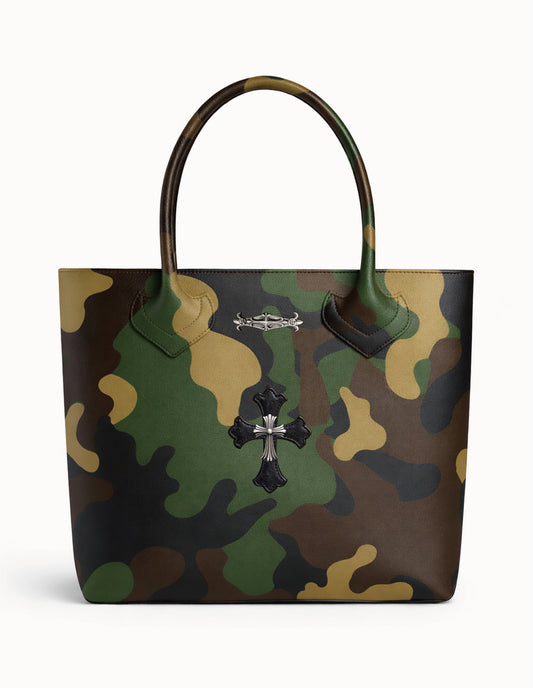 A&G【受注】WOODLAND Leather tote bag CROSS45