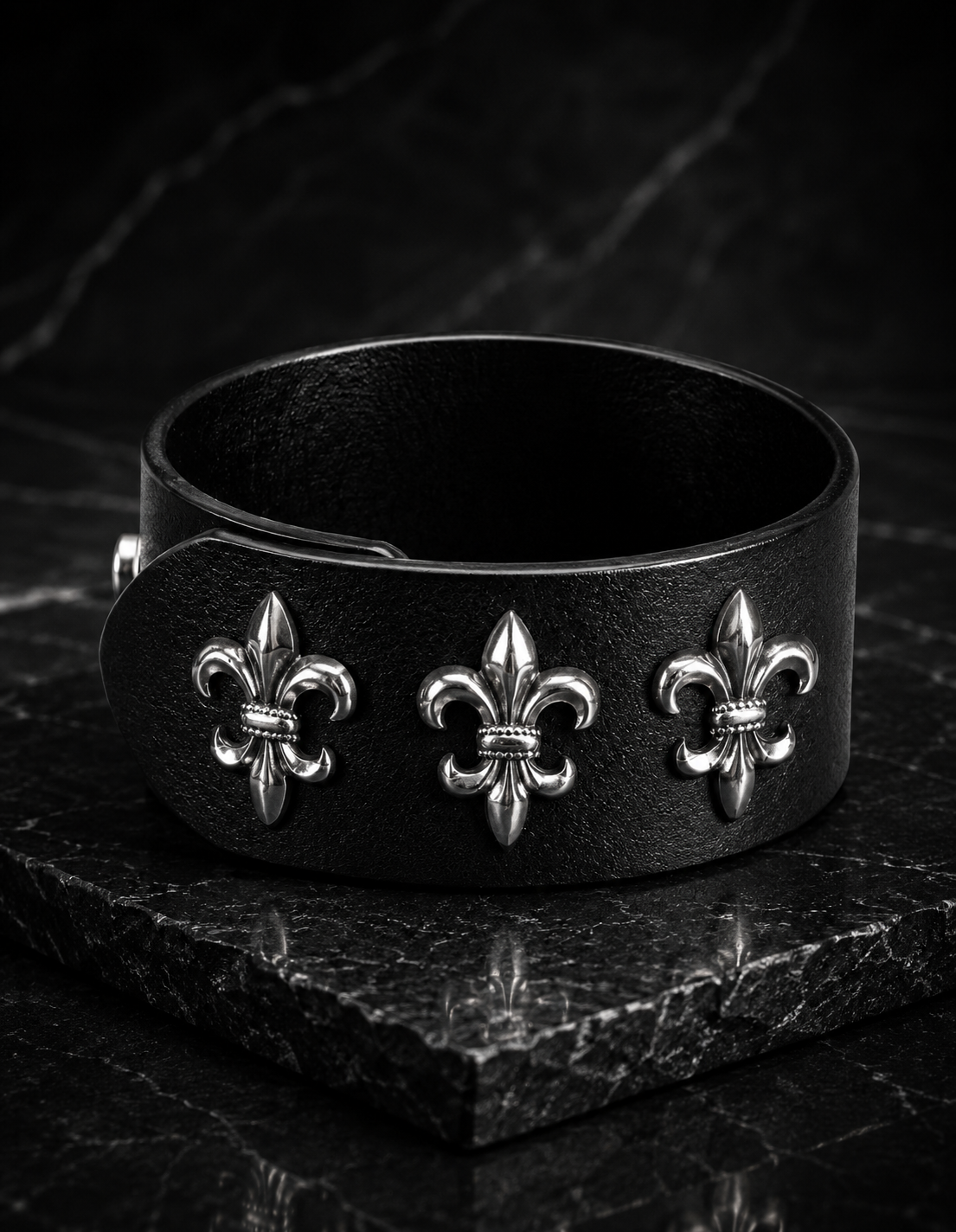 A&G【受注】LEATHER BRACELET /3FDL