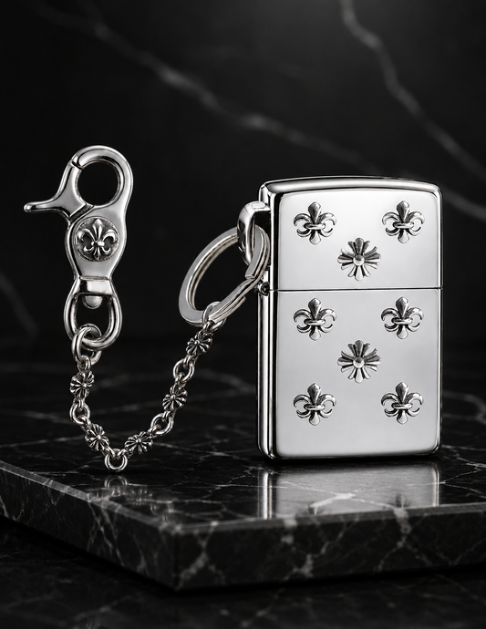 A&G【受注】SILVER925 ZIPPO MONOGRAM