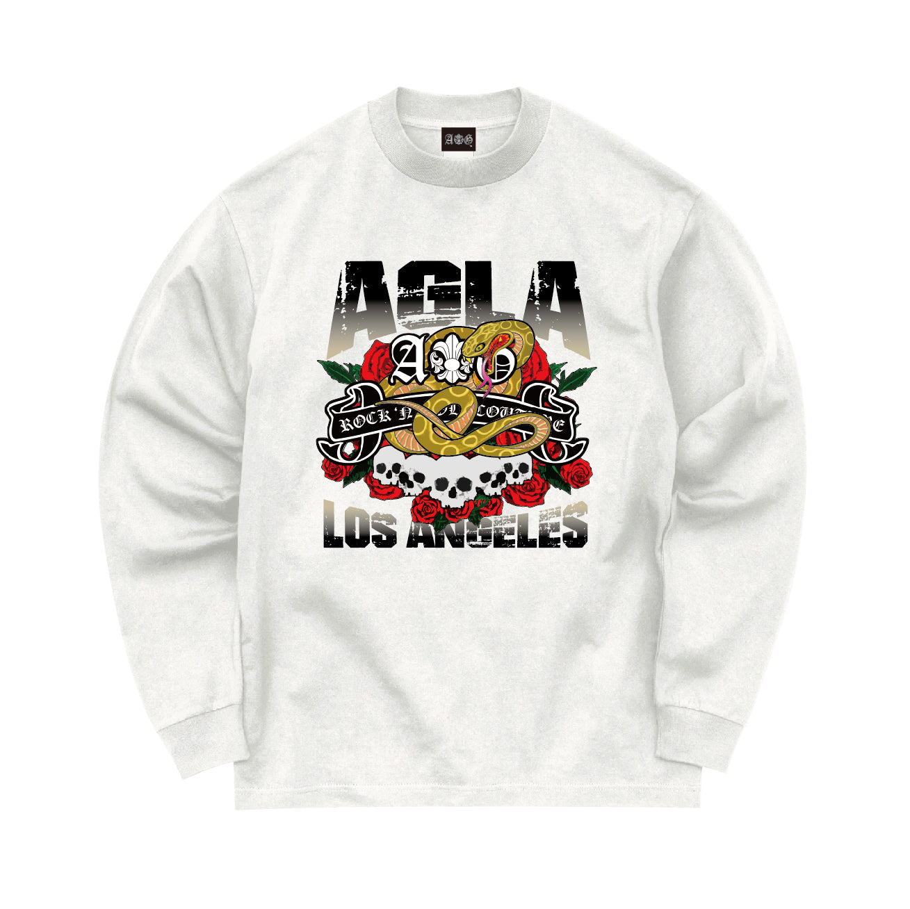 【現品限り50％オフ】AGLA VIPER LONG SLEEVE TEE【3営業日発送】