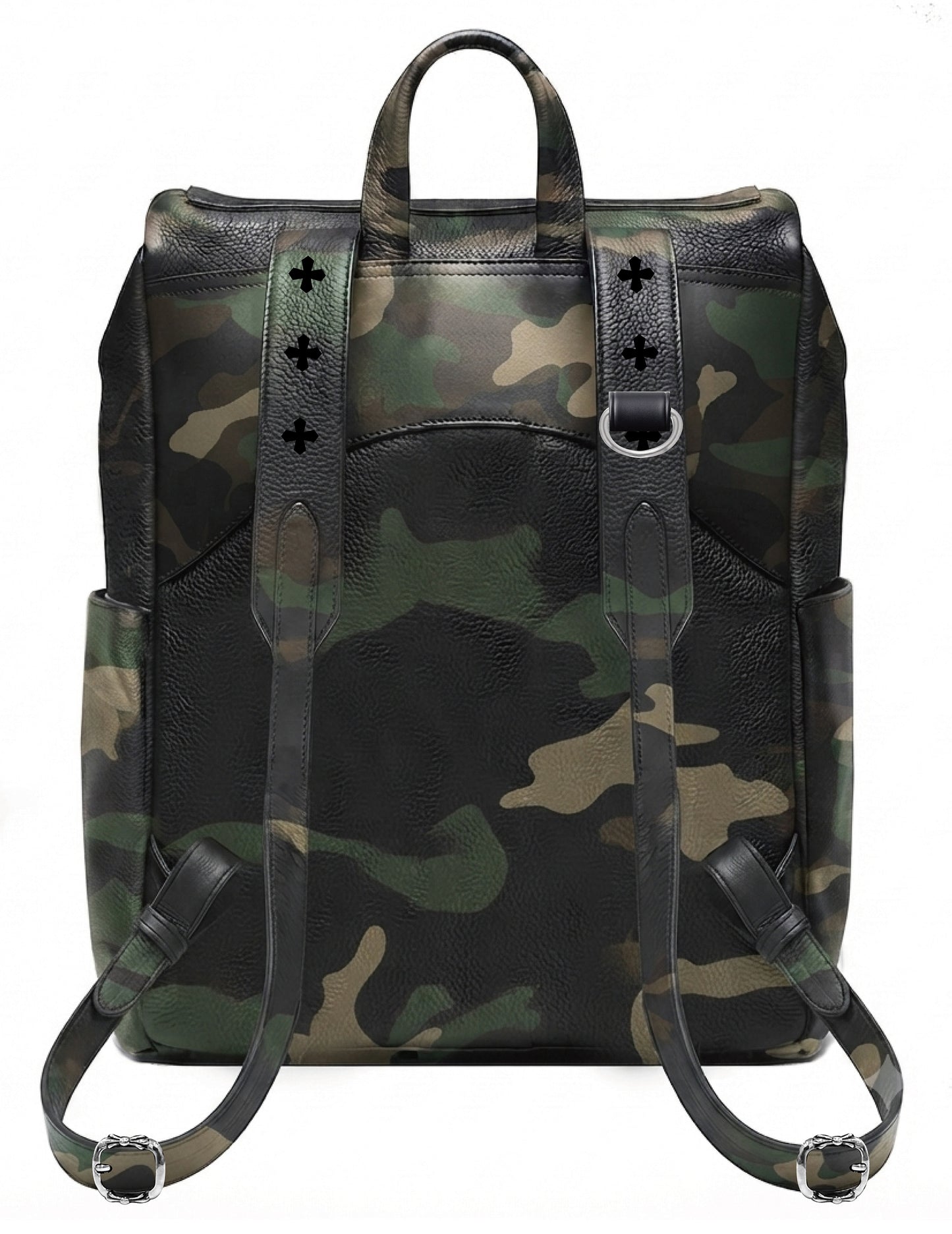 A&G【受注】CAMO  Leather BACK PACK FDL45