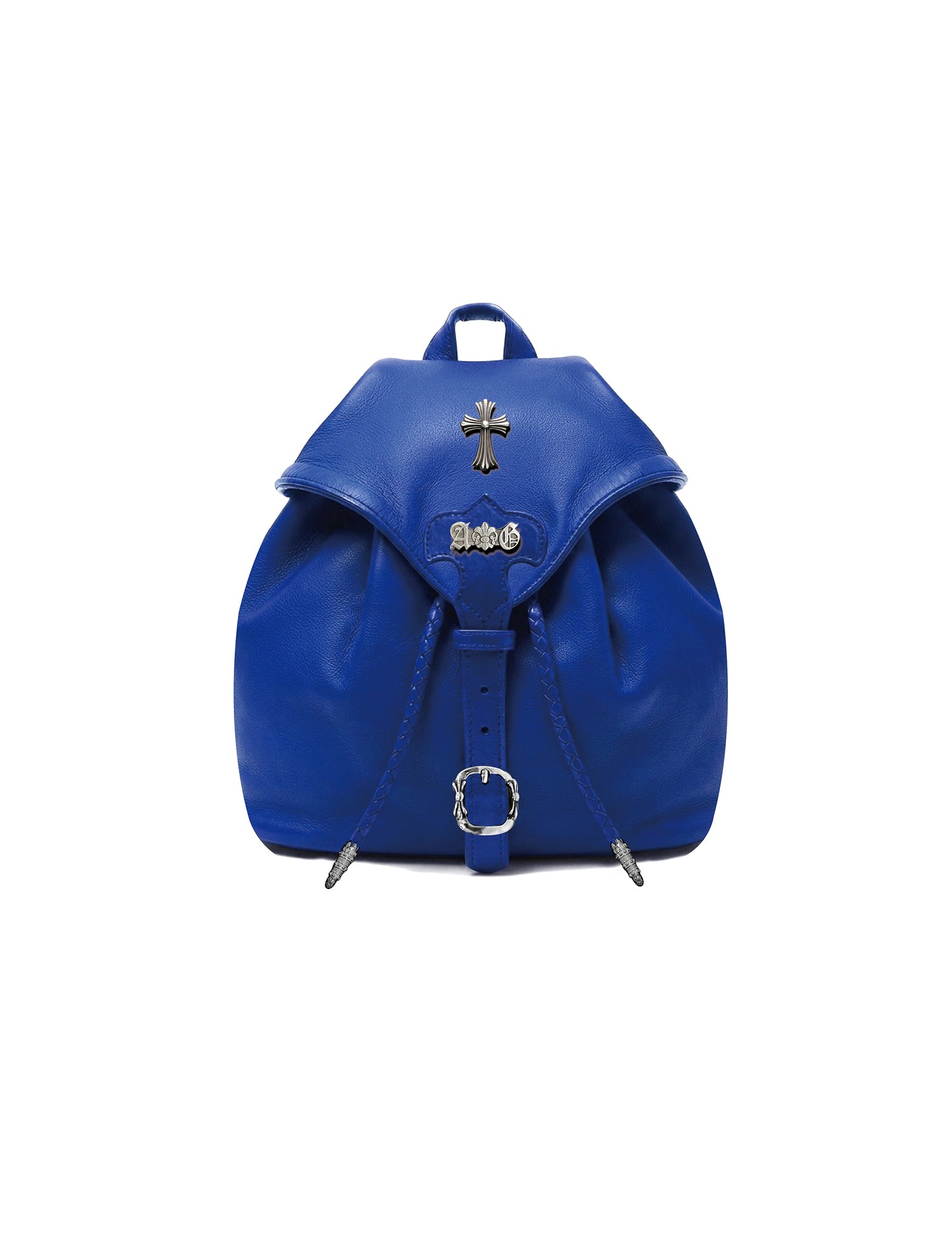 A&G【受注】BLUE Leather MINI  BACK PACK CROSS