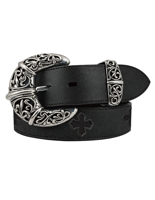 A&G 【受注】CROSS LEATHER BELT