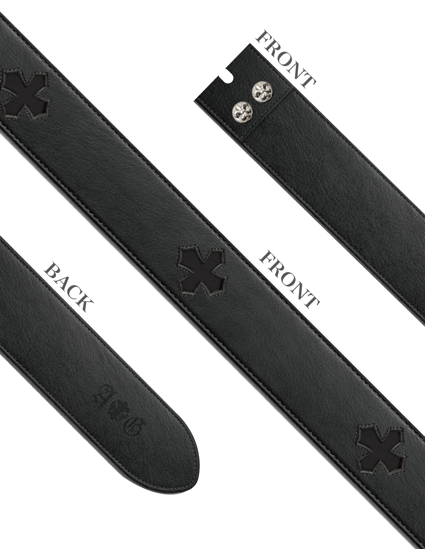 A&G 【受注】CROSS LEATHER BELT – AGTOKYO