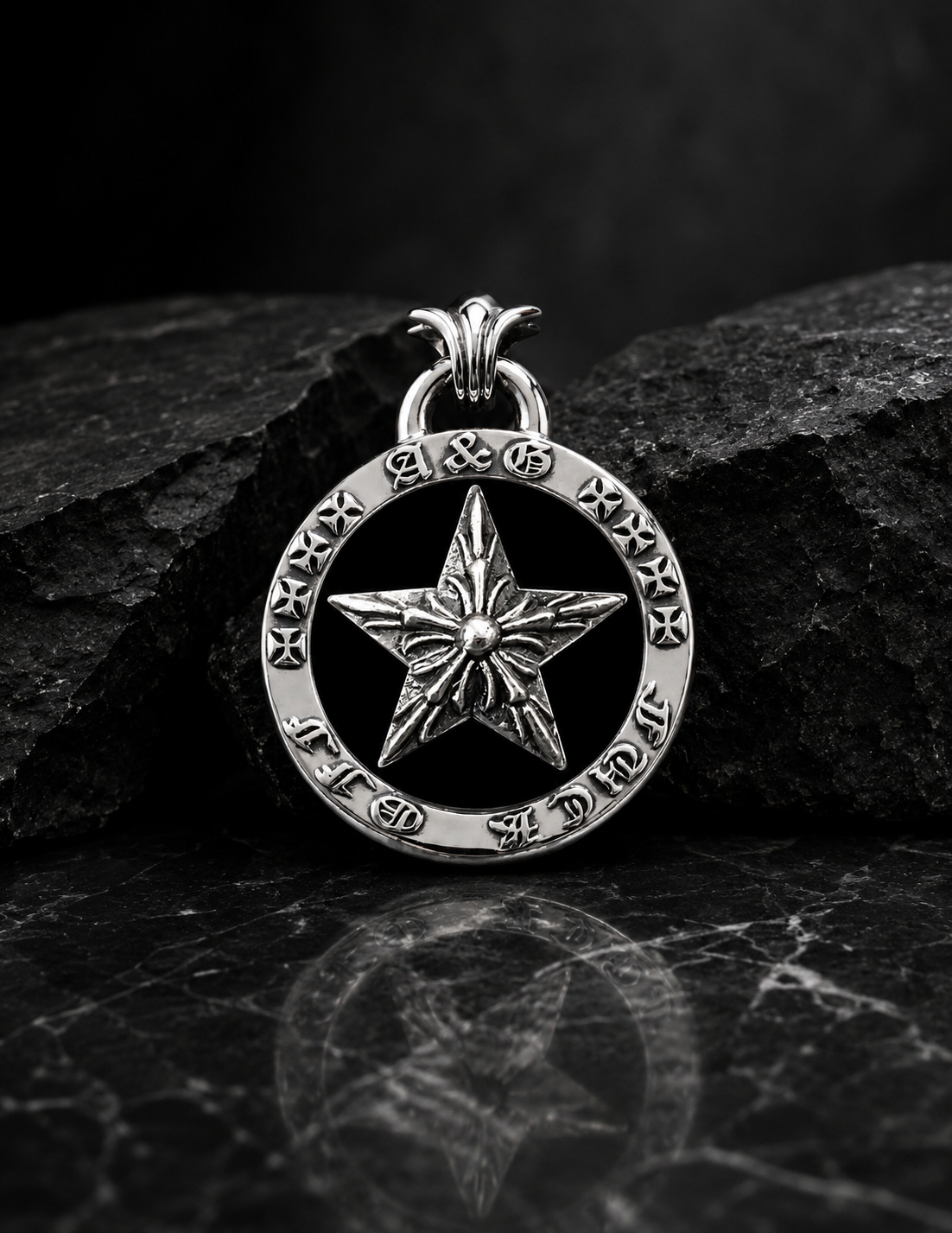 A&G【受注】MEDAL PENDANT TOP/STAR