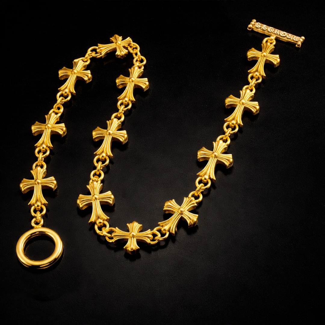 A&G【受注】18k CROSS30 NECKLACE