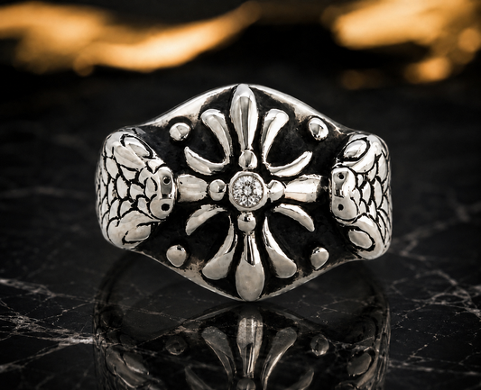 A&G【受注】VIPER CROSS RING LAB DIAMOND