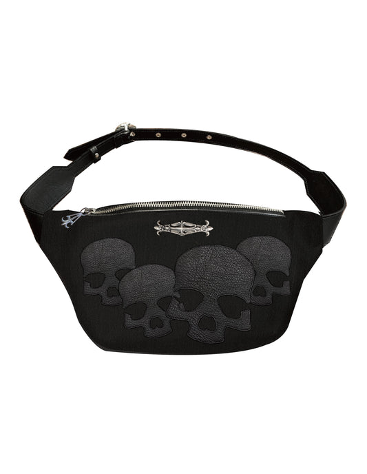 A&G【受注】 SKULL LEATHER Belt BAG