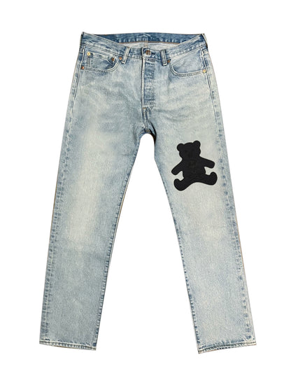 [30% off on pre-order items] CUSTOM PATCH ON DENIM [BEAR]