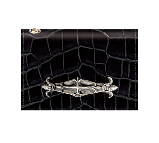 A&G15th FULL CROCODILE MINI WALLET