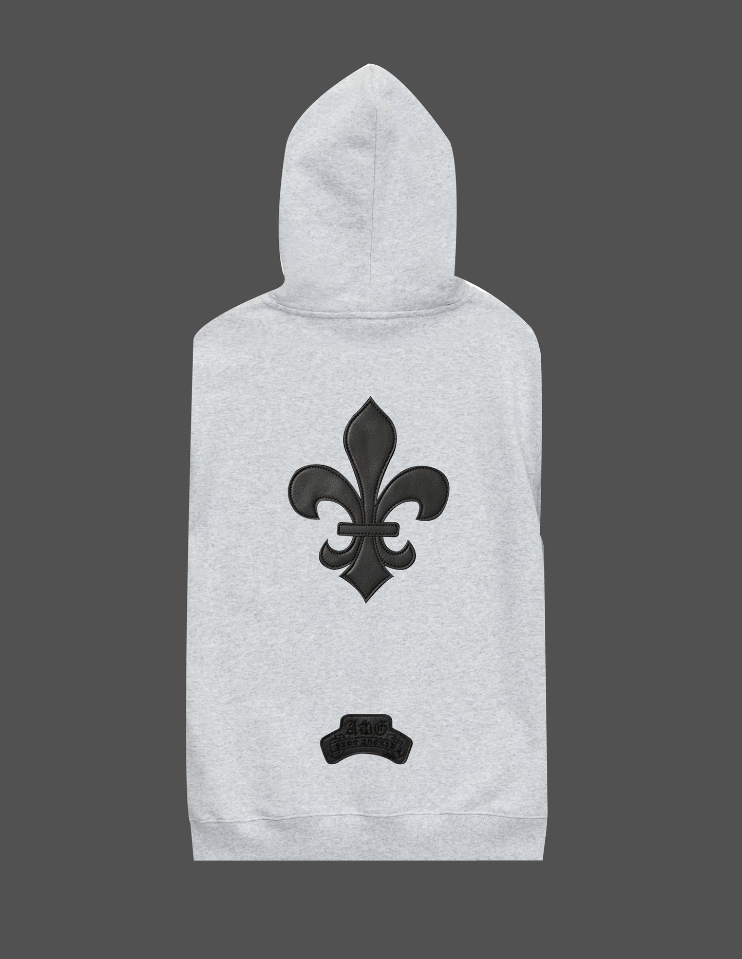 A&G【受注】NO SLEEVE HOODIE GRAY/FDL