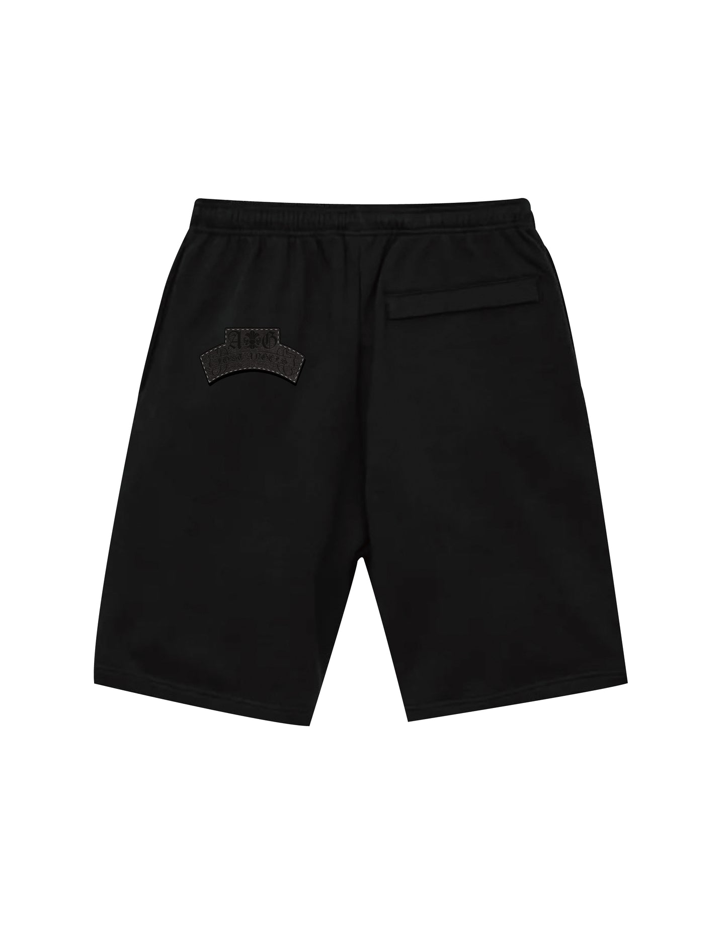 A&G HARF PANTS/LEATHR PATCH