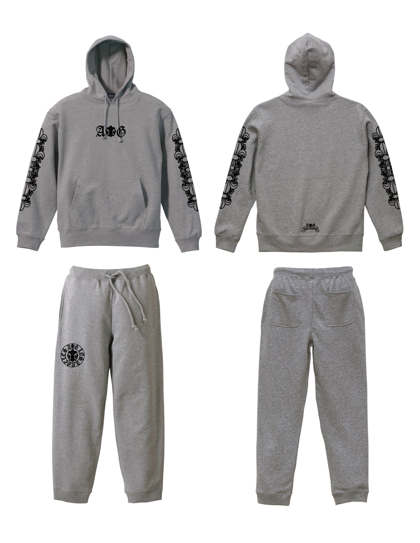 A&G 【受注先行予約セット特別割引34%オフ対象】SWEAT PULL OVER+PANTS SETUP