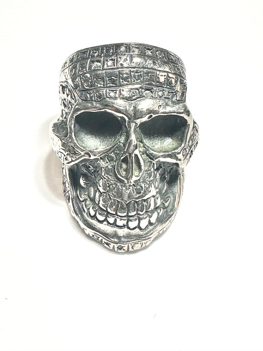 A&G【３営業日発送】LARGE SKULL "HELLRAISER"RING