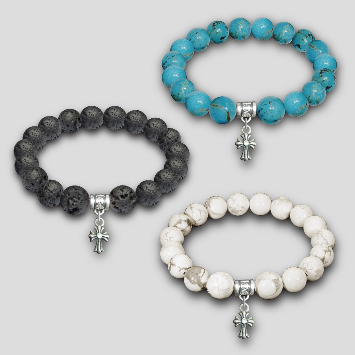 A&G【受注】STONE+SILVER925 BRACELET/CROSS – AGTOKYO