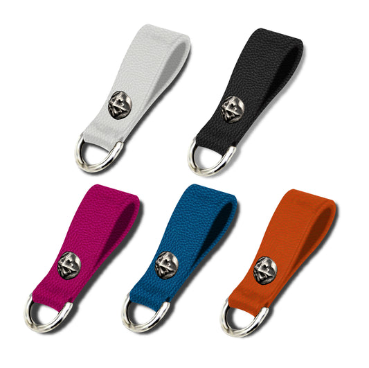 COLOR LEATHER KEY CHAIN