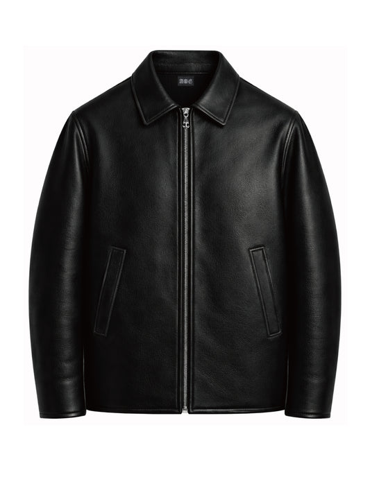 A&G【受注割引30%オフ対象】 LEATHER Coach JACKET