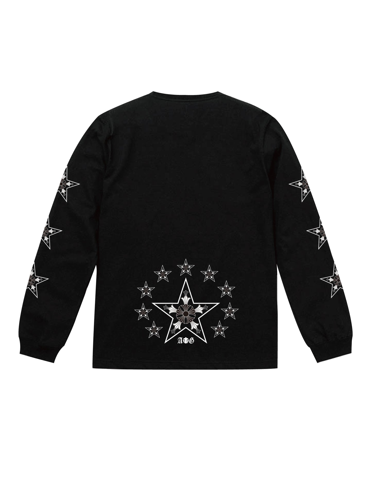 A&G STAR  LONG SLEEVE TEE