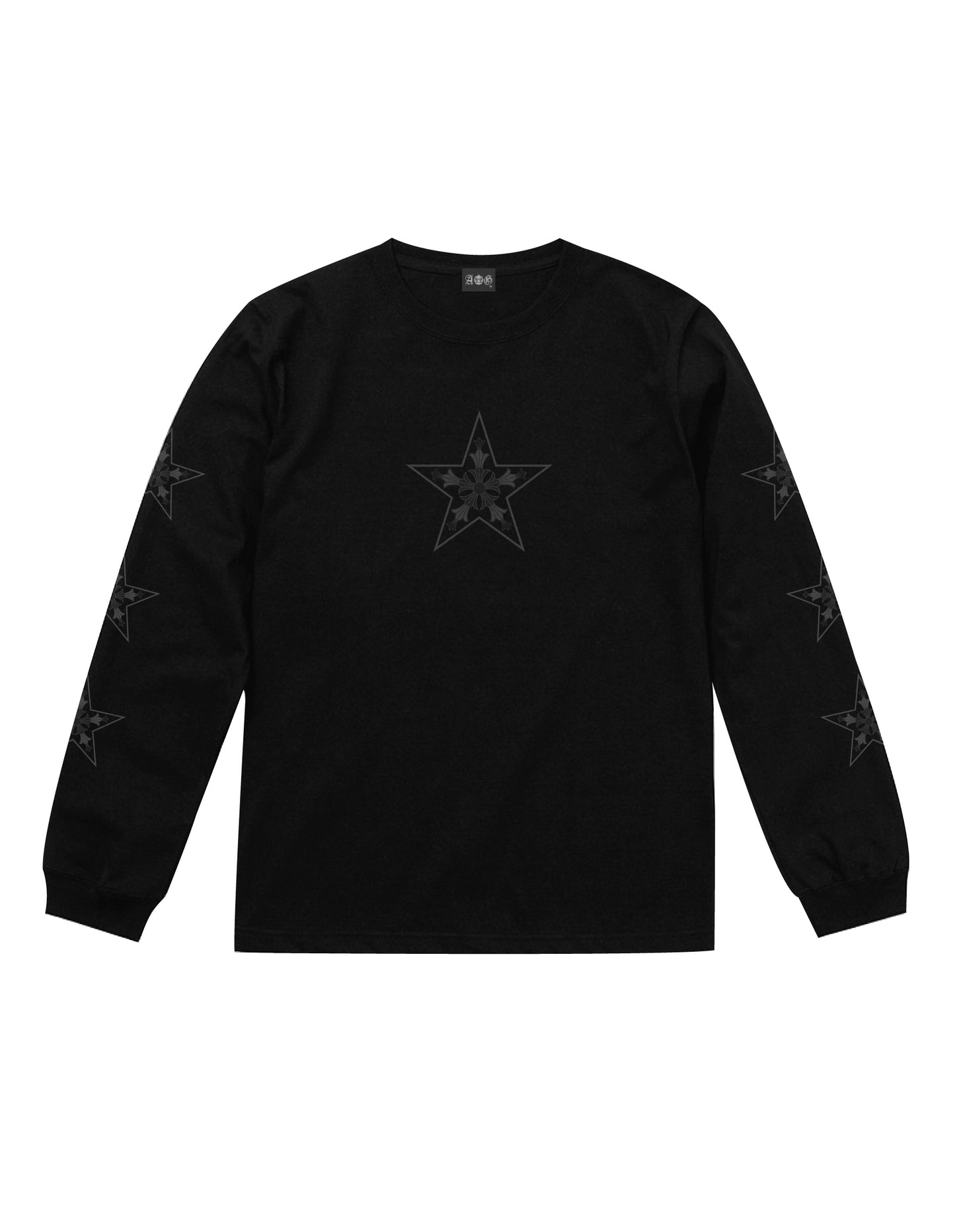 A&G STAR  LONG SLEEVE TEE