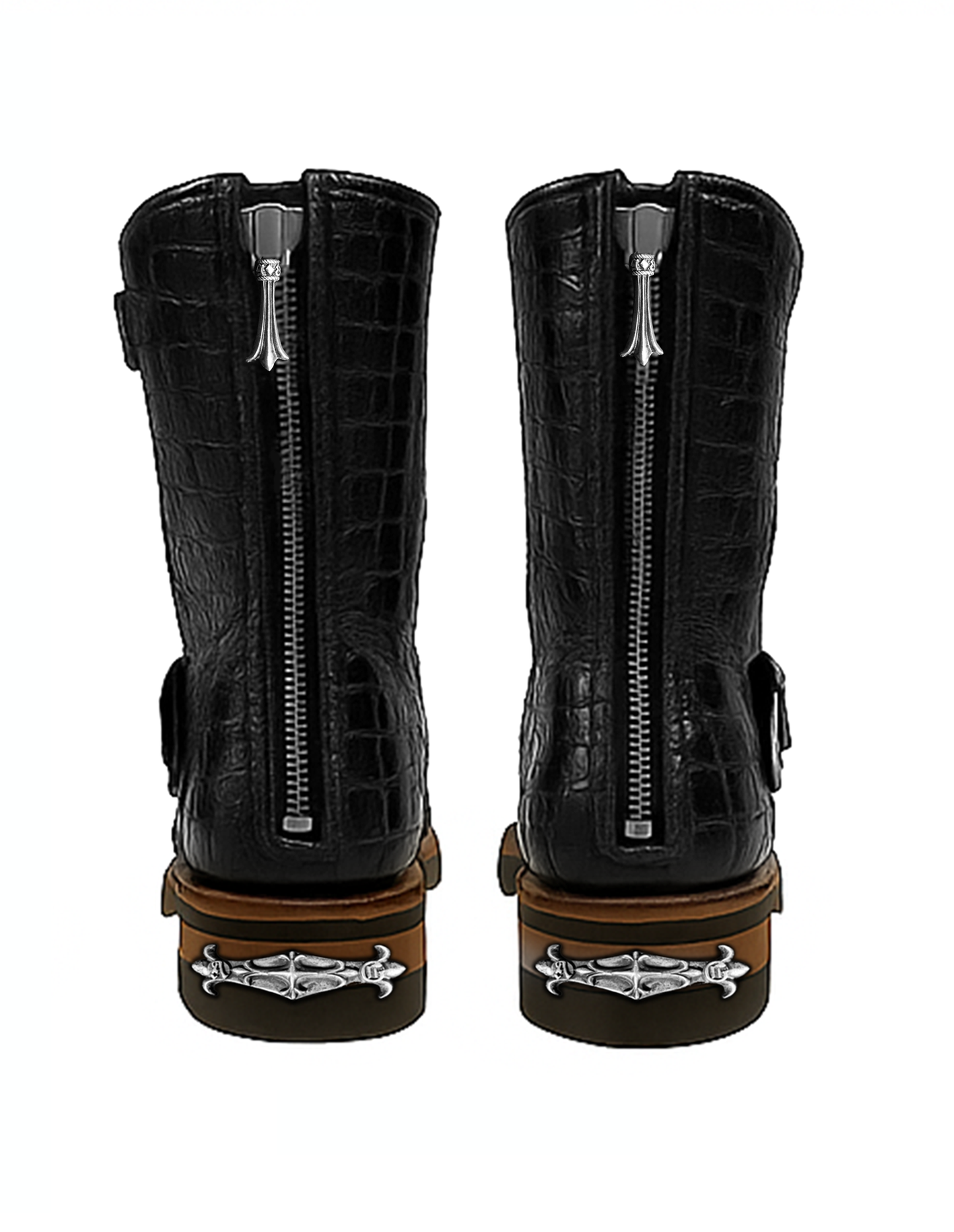 A&G【受注先行特別割引30%対象商品・限定各1】A&G JP15th 8inc ENGNNIR BOOTS  CROCODILE