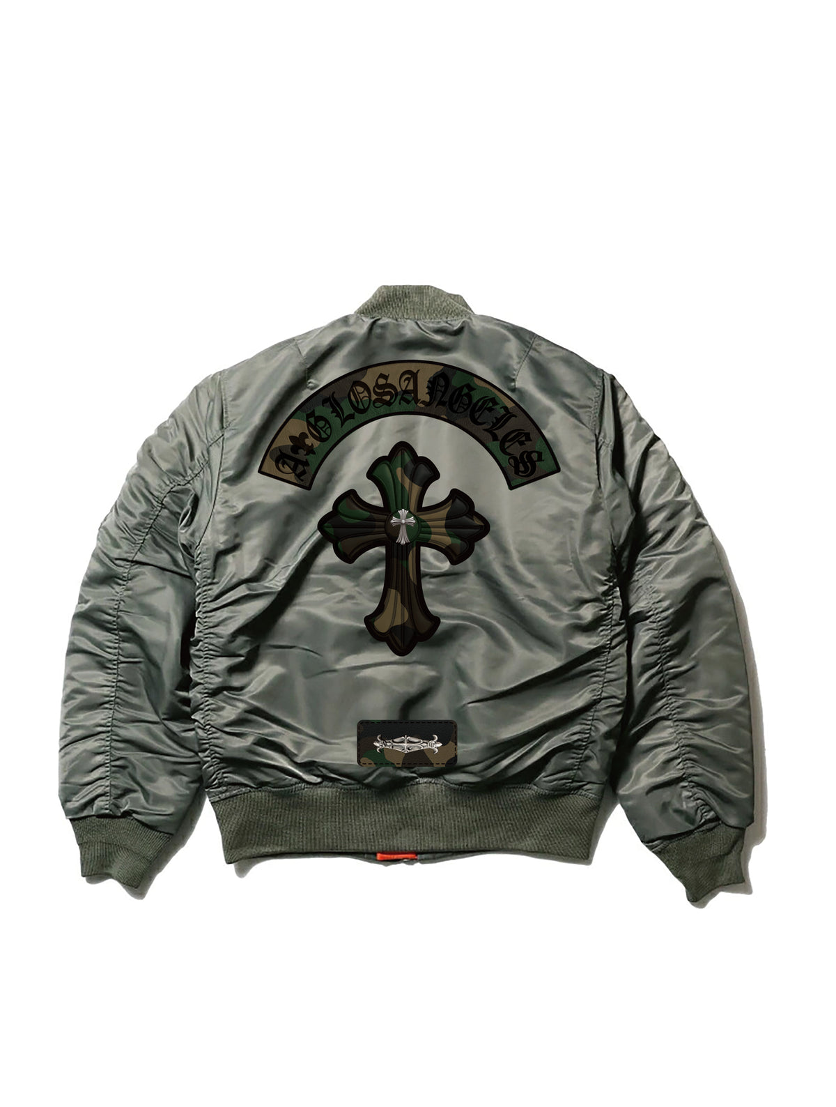 A&G【受注・限定各サイズ3着】MA1 LEATHER PATCH CUSTOM/CROSS/SAGE