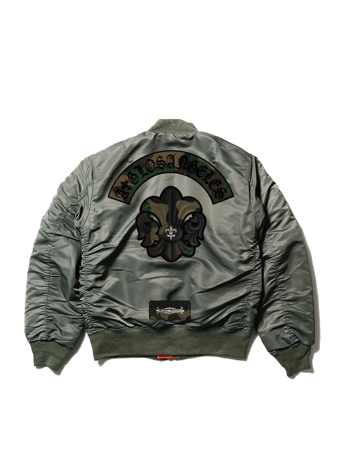 A&G【受注・限定各サイズ3着】MA1 LEATHER PATCH CUSTOM/FDL/SAGE