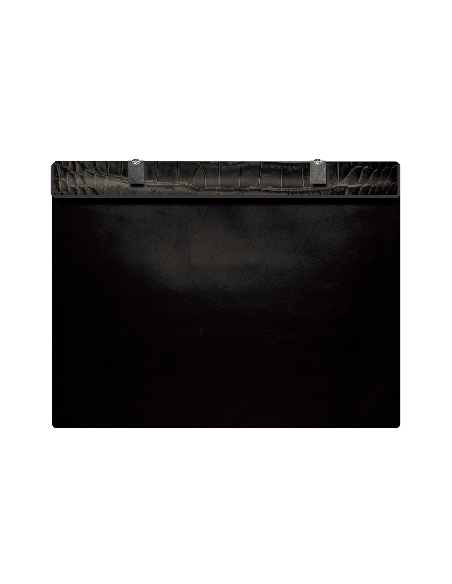 A&G CROCODILE&LEATHER MESSENGER BAG
