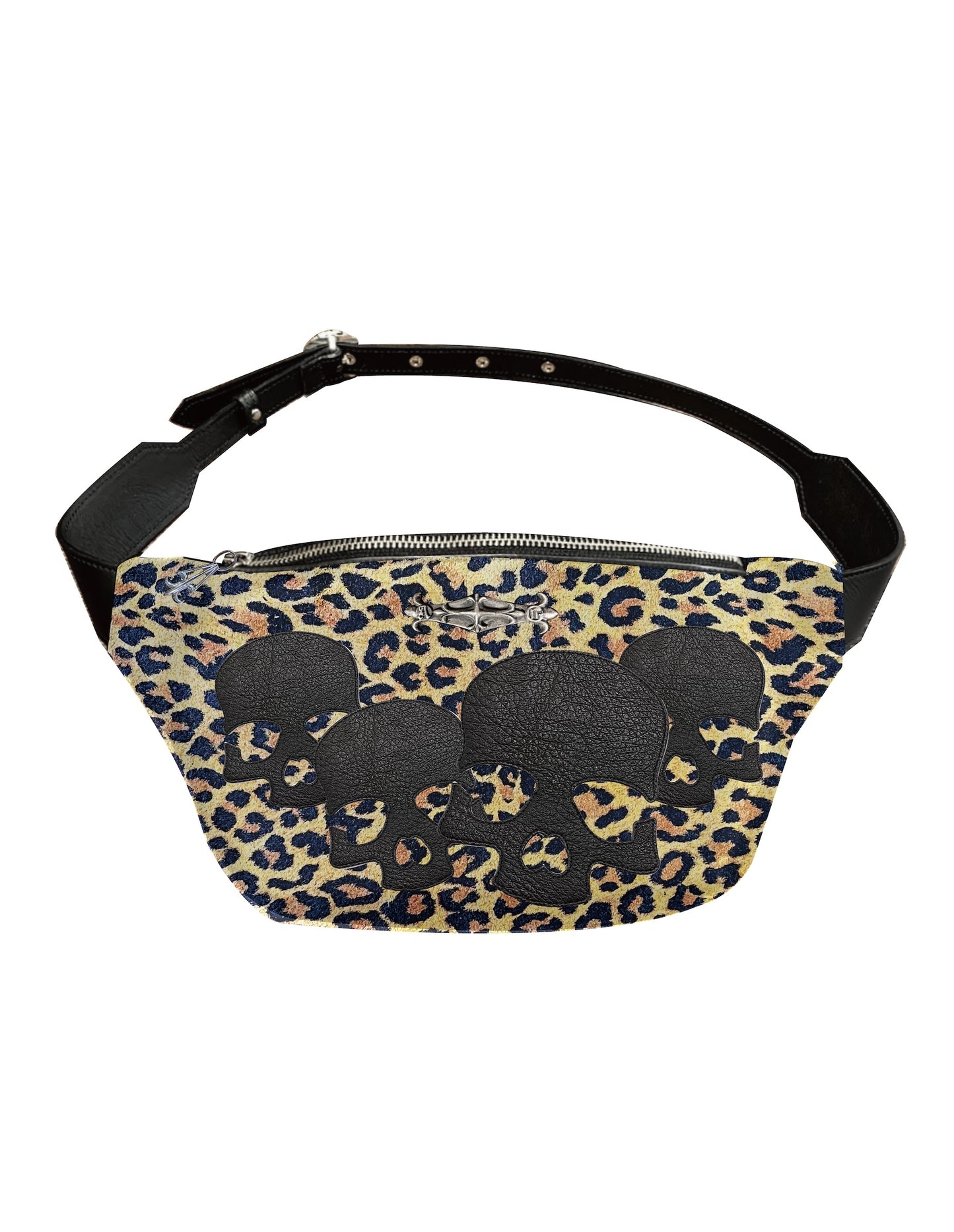 A&G【受注】 SKULL PIG SUEDE&LEATHER Belt BAG