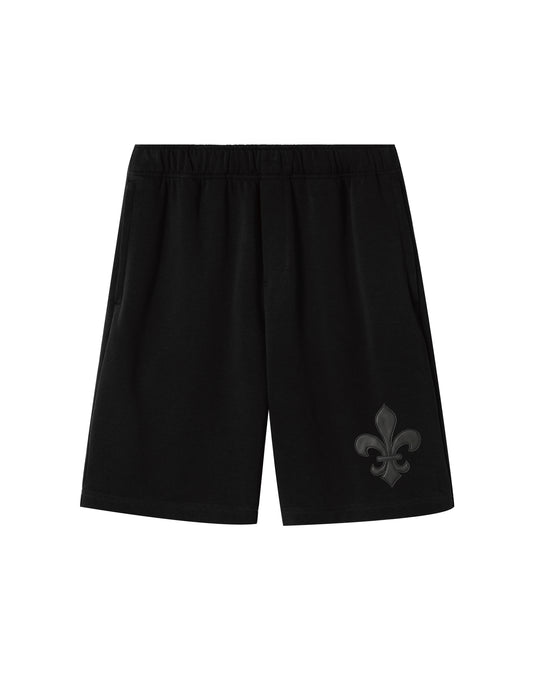A&G【受注】SS SILK COTTON BLEND SHORTS BLACK/FDL(LIMITD)