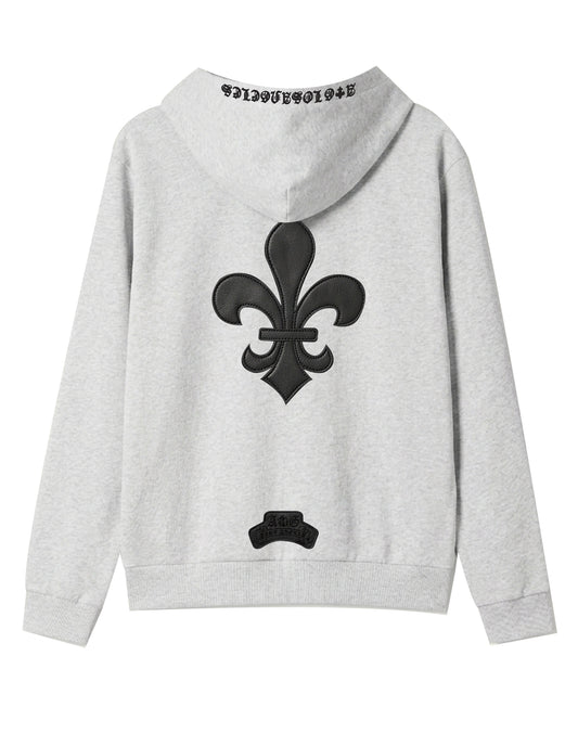 A&G【受注】SS SILK COTTON BLEND HOODIE GRAY/FDL(LIMITD)