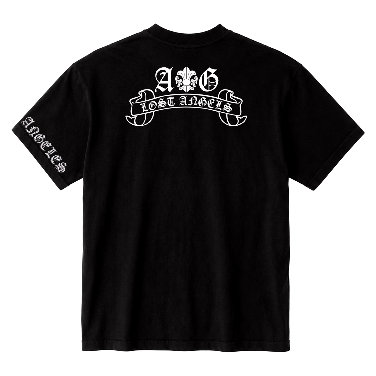 A&G【受注】A&G LOST ANGELES  POCKET TEE/BK