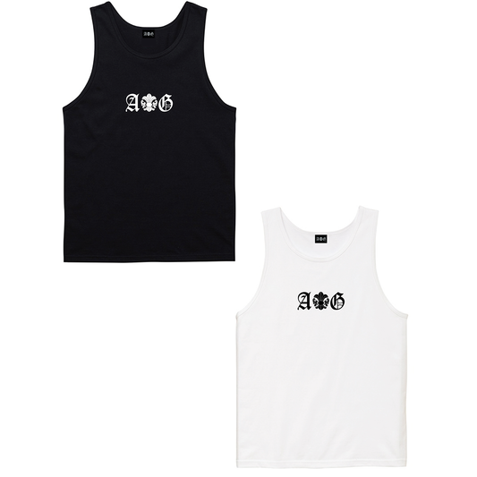 A&G  2in1TANK TOP/BLACK&WHITE
