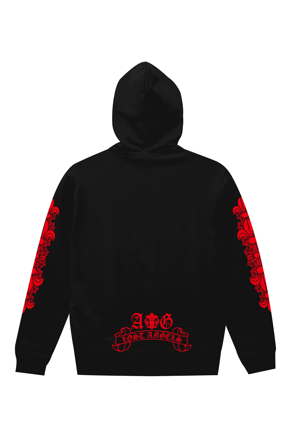 A&G【受注割引30%オフ対象】15oz A&G SILVER925ZIP UP Hoodie(RED)