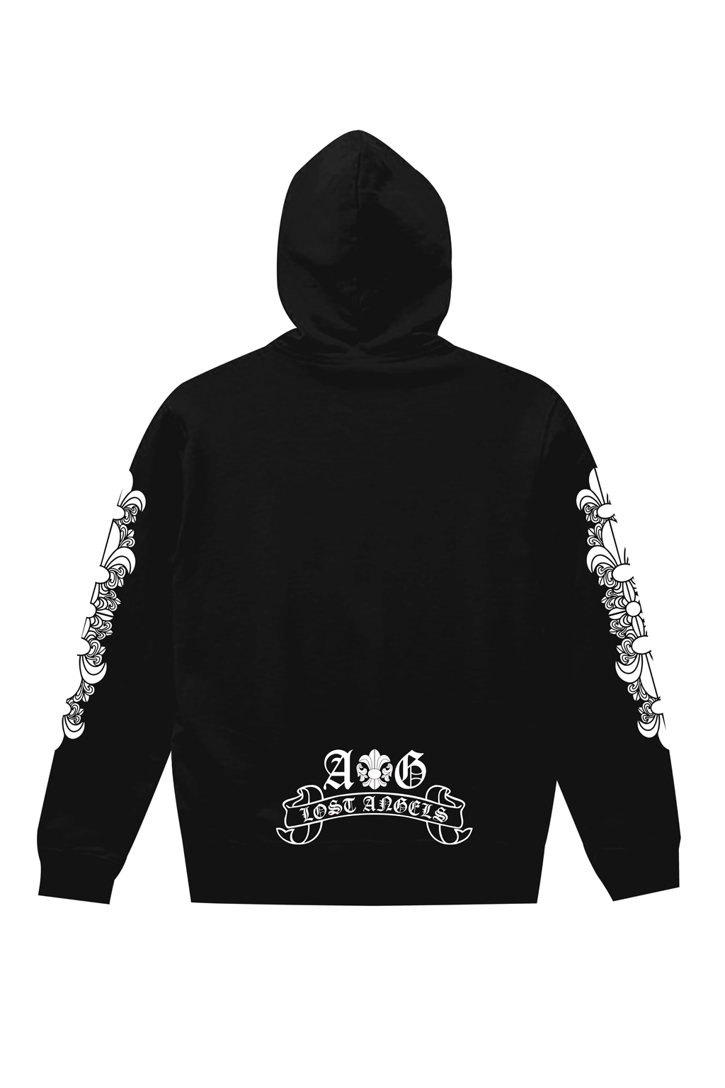 A&G【受注割引30%オフ対象】15oz A&G SILVER925ZIP UP Hoodie(WH)