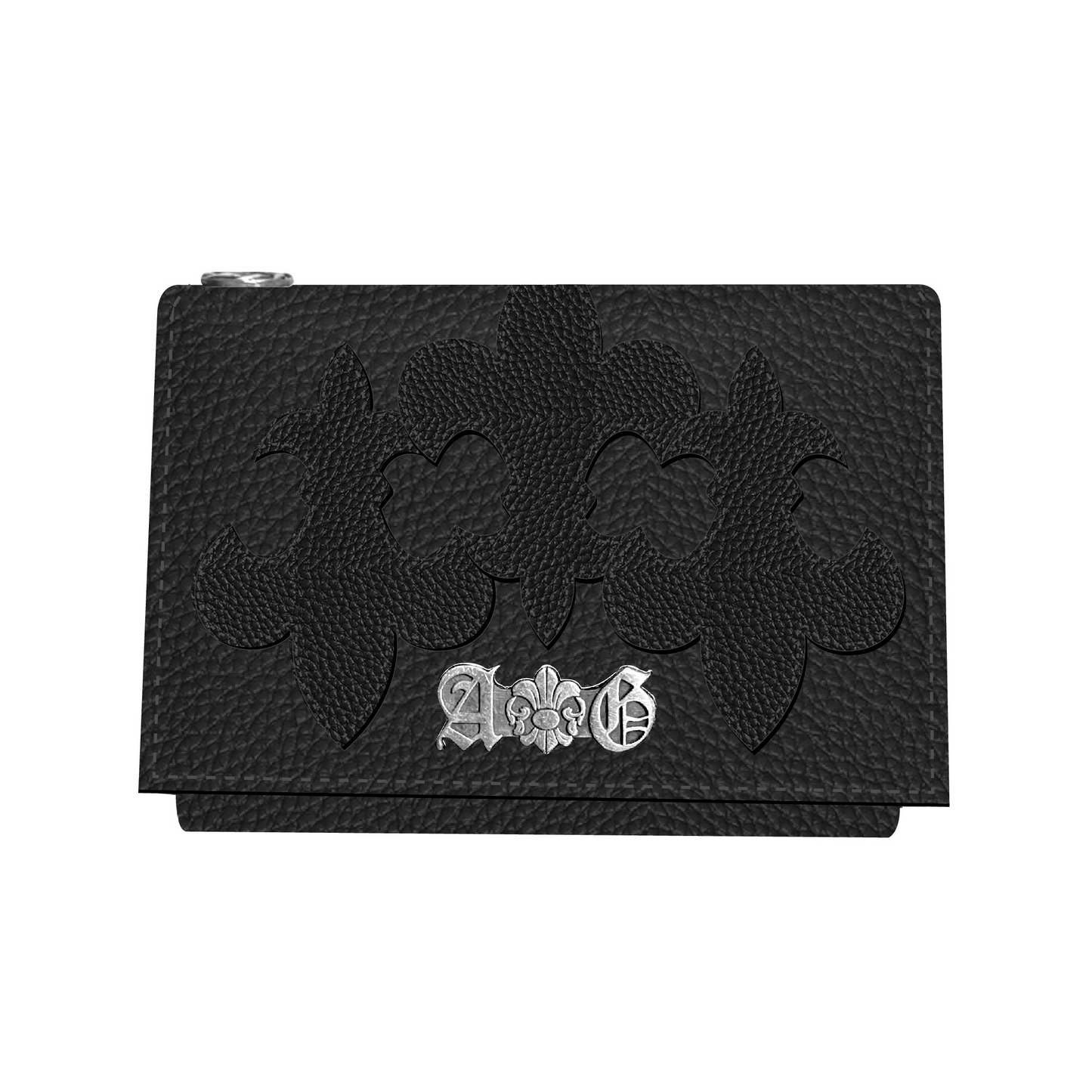 LEATHER MINI WALLET BLACK