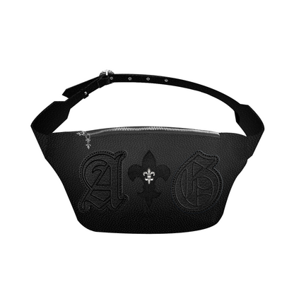 Leather Belt BAG BLACK