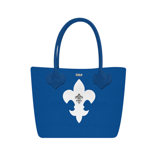【先行予約特典】Leather tote bag FDL45 BLUE