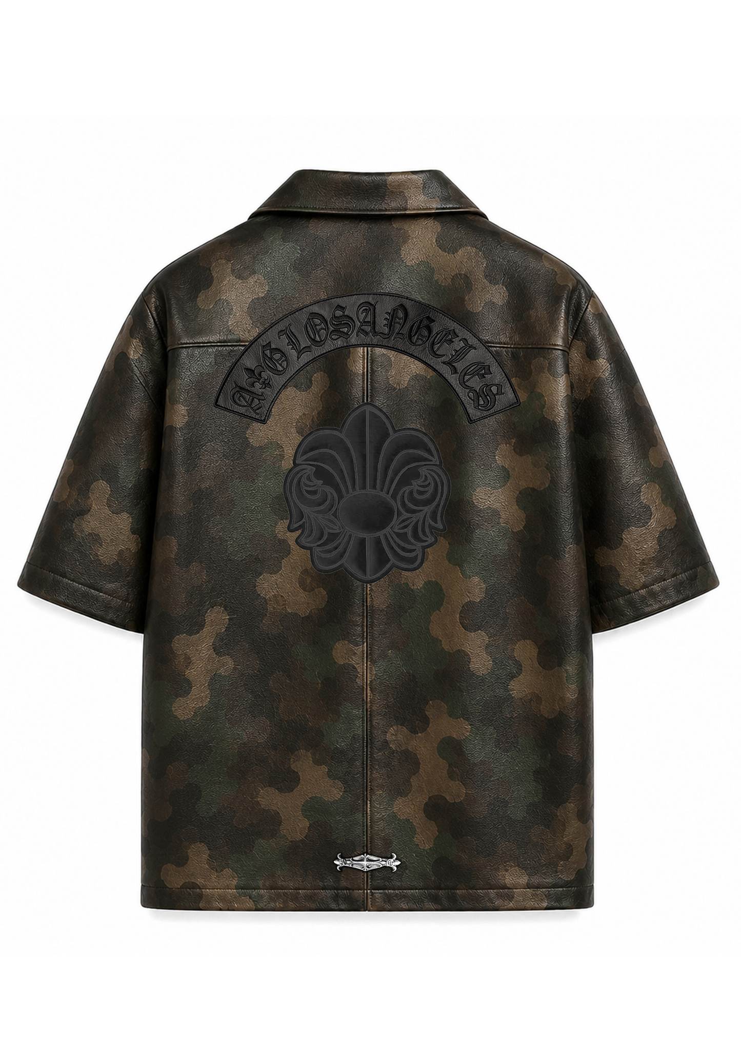 A&G【受注】CAMO  LEATHER SHORT SLEEVE/FDL