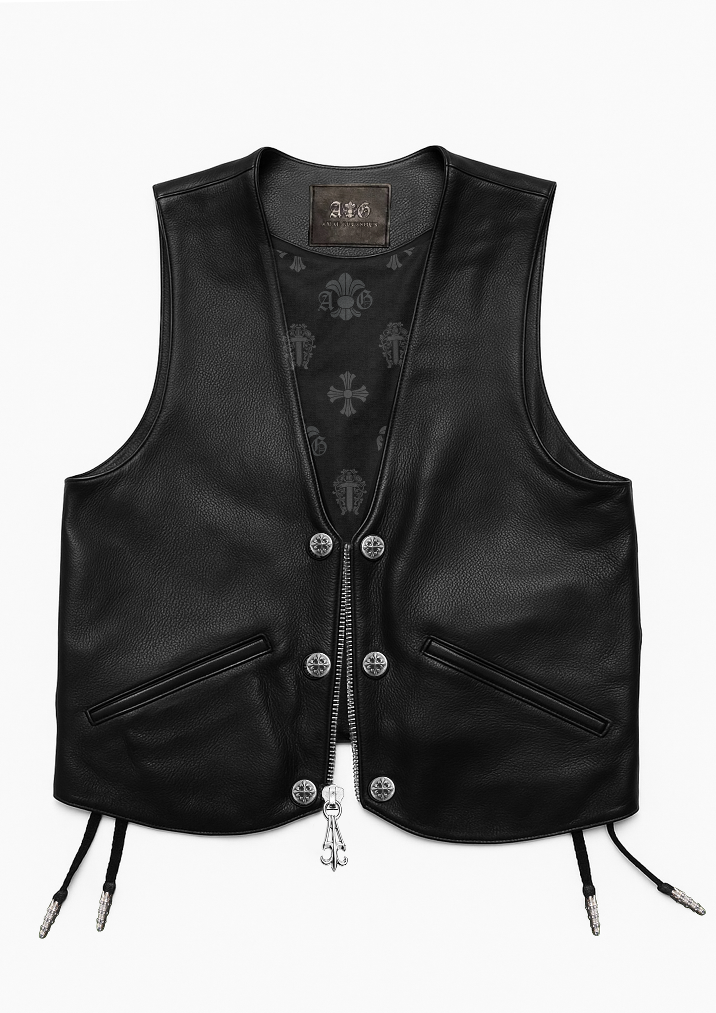 A&G【受注】LEATHER VEST – AGTOKYO A&G【受注】LEATHER VEST – AGTOKYO