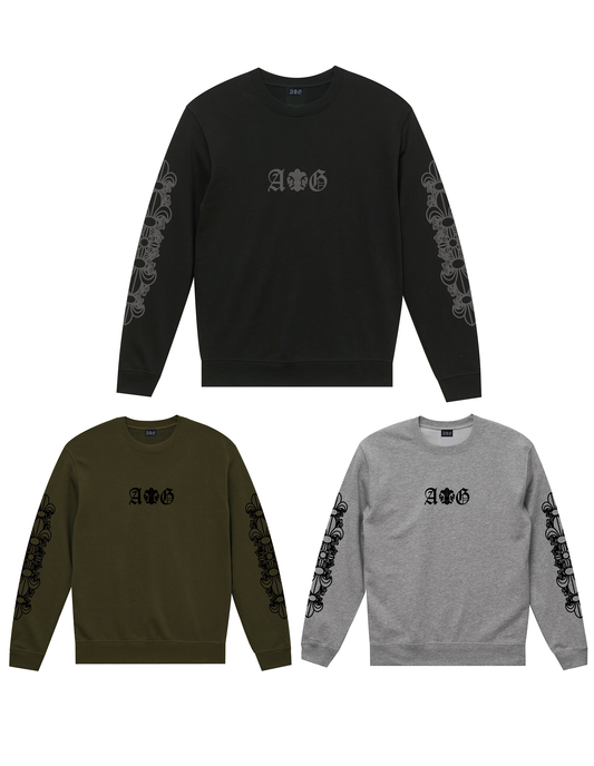 A&G 【受注先行予約割引30％対象】CREW NECK SWEAT SHIRT