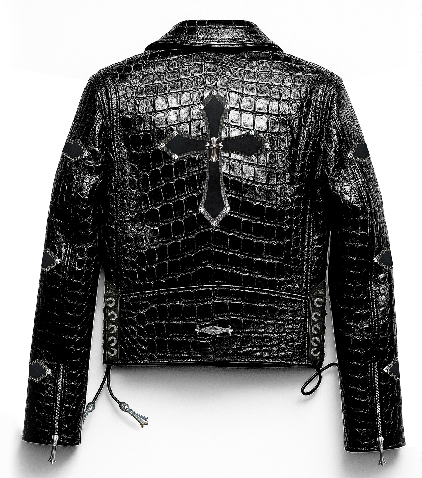 A&G【受注】A&G15th Crocodile Double Riders Jacket