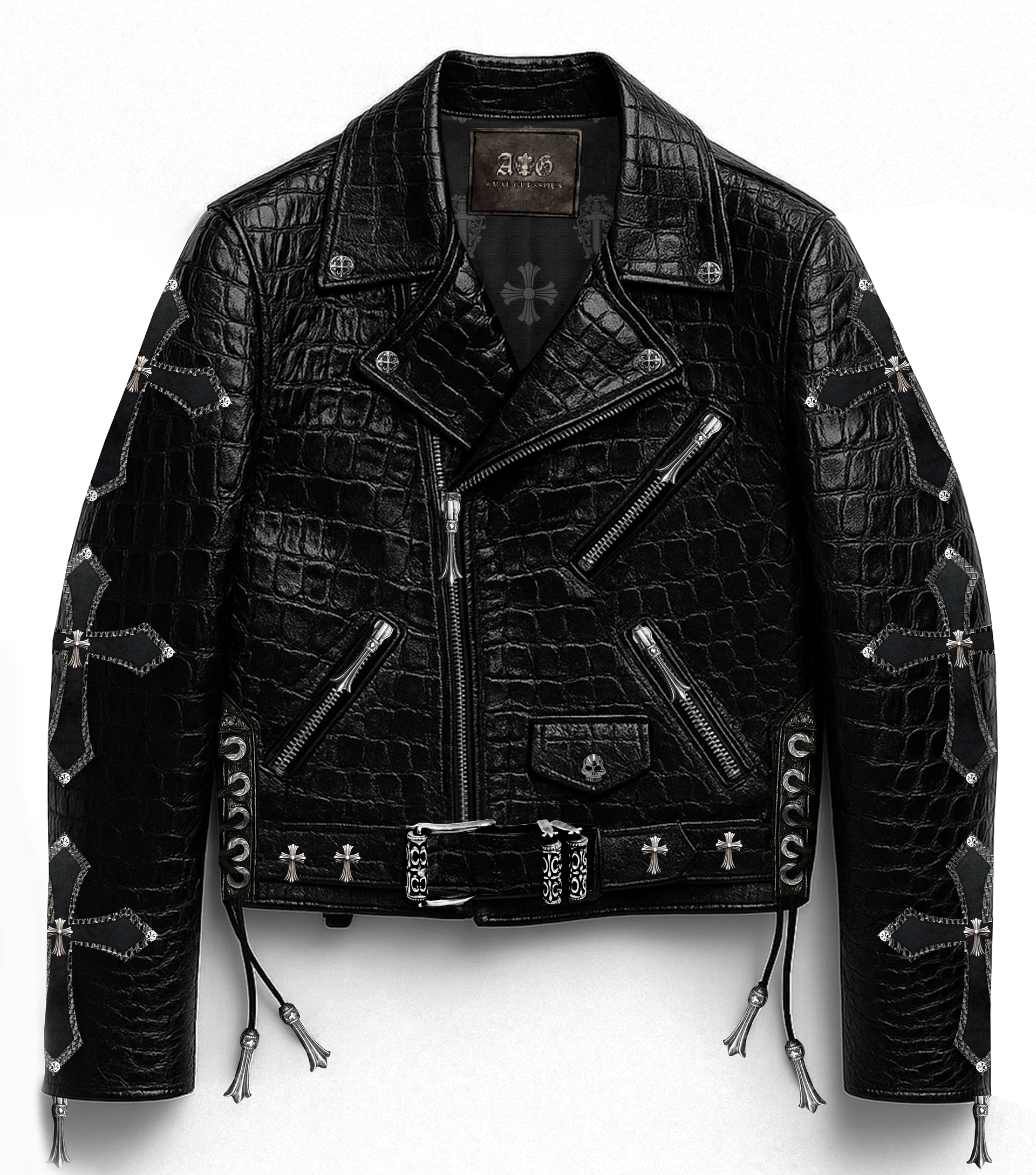 【早い者勝ち】Fuckingawesome crocodile jacket M A&G【受注】A&G15th Crocodile Double Riders Jacket – AGTOKYO