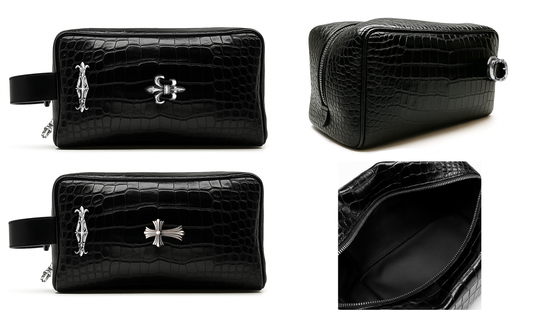 A&G【受注】A&G15th Crocodile LOCKER DOPP KIT BAG