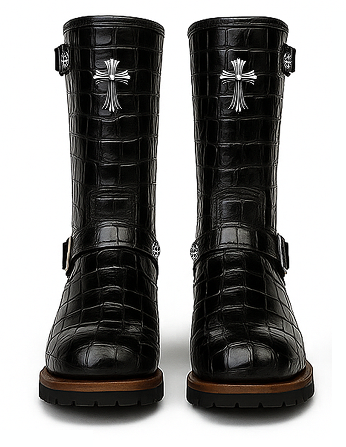 A&G【受注特別割引30%対象商品・限定各1】A&G JP15th 11inc ENGNNIR BOOTS CROCODILE