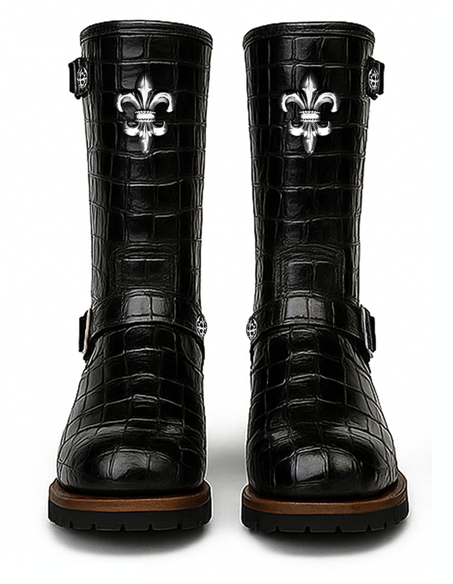 A&G【受注特別割引30%対象商品・限定各1】A&G JP15th 11inc ENGNNIR BOOTS CROCODILE