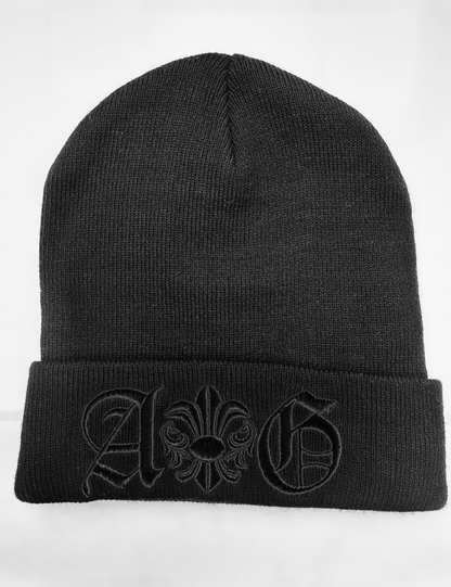 A&G KNITCAP BK/BK