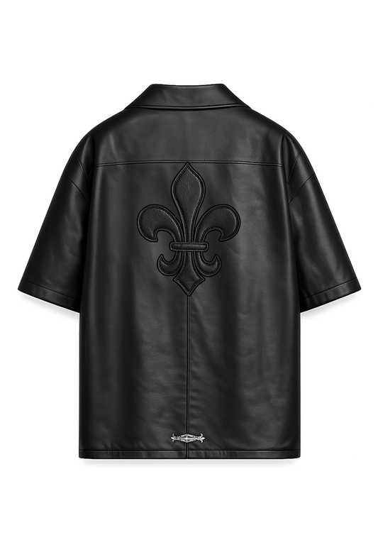A&G【受注】LAMB  LEATHER SHORT SLEEVE/FDL