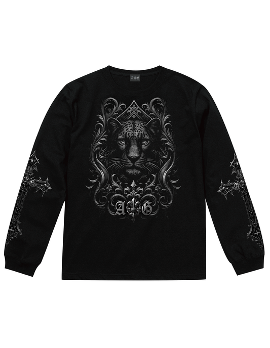 A&G LEOPARD LONG SLEEVE TEE