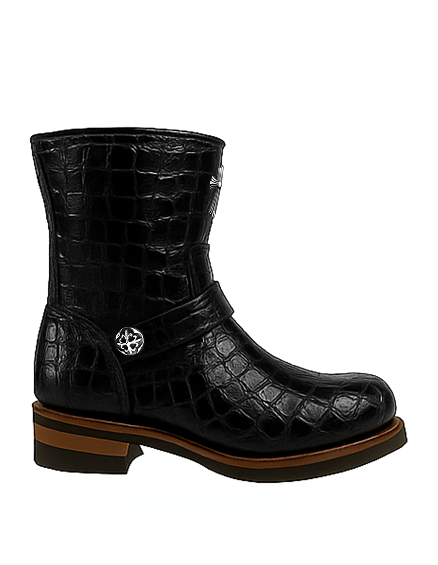 A&G【受注先行特別割引30%対象商品・限定各1】A&G JP15th 8inc ENGNNIR BOOTS  CROCODILE
